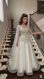 ⁦فستان كورسيه فاخر للمناسبات كورسيه بتطريز يدوي⁩ - الصورة ⁦3⁩