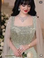 ⁦فستان كورسيه فاخر للمناسبات كورسيه بتطريز يدوي⁩ - الصورة ⁦4⁩