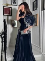 ⁦فستان كورسيه فاخر للمناسبات كورسيه بلمسات لامعة⁩ - الصورة ⁦2⁩