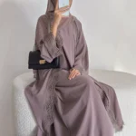 جلابية نسائية من قطعتين قفطان لرمضان