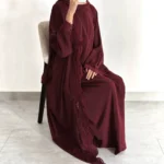 ⁦جلابية نسائية من قطعتين قفطان لرمضان⁩ - الصورة ⁦4⁩