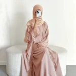 ⁦جلابية نسائية من قطعتين قفطان لرمضان⁩ - الصورة ⁦3⁩