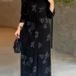جلابية نسائية مفتوحة قفطان لرمضان