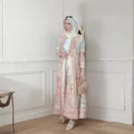 ⁦عباية نسائية فضفاضة مفتوحة طويلة⁩ - الصورة ⁦2⁩