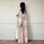 ⁦عباية نسائية فضفاضة مفتوحة طويلة⁩ - الصورة ⁦5⁩