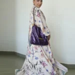 جلابية نسائية مفتوحة بأكمام طويلة لرمضان