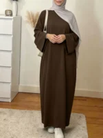 ⁦قفطان نسائي فضفاضة بأكمام طويلة⁩ - الصورة ⁦6⁩