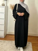 ⁦قفطان نسائي فضفاضة بأكمام طويلة⁩ - الصورة ⁦4⁩
