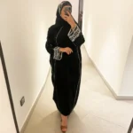 ⁦قفطان نسائي مطرزة فضفاضة طويلة⁩ - الصورة ⁦3⁩