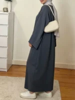 ⁦قفطان نسائي فضفاضة بأكمام طويلة⁩ - الصورة ⁦2⁩
