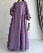 ⁦جلابية نسائية قفطان جلابية طويلة لرمضان⁩ - الصورة ⁦6⁩