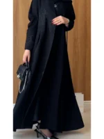 ⁦جلابية نسائية قفطان جلابية طويلة لرمضان⁩ - الصورة ⁦5⁩