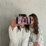 ⁦جلابية نسائية مطبوعة مفتوحة لرمضان⁩ - الصورة ⁦2⁩
