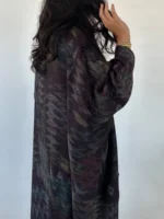 ⁦قفطان نسائي مفتوحة قفطان طويلة⁩ - الصورة ⁦2⁩