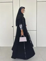 ⁦عباية نسائية بأكمام طويلة⁩ - الصورة ⁦5⁩