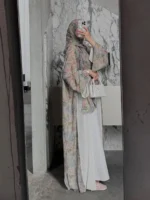 ⁦عباية نسائية بأكمام طويلة⁩ - الصورة ⁦5⁩