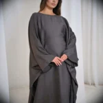 ⁦عباية نسائية واسعة بأكمام طويلة⁩ - الصورة ⁦4⁩
