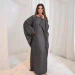 ⁦عباية نسائية واسعة بأكمام طويلة⁩ - الصورة ⁦5⁩