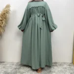 ⁦قفطان نسائي فضفاضة بأكمام طويلة للعيد⁩ - الصورة ⁦2⁩