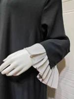 ⁦قفطان نسائي بتطريز مطوية طويلة⁩ - الصورة ⁦6⁩