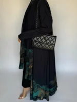 ⁦قفطان نسائي مطبوعة فضفاضة طويلة⁩ - الصورة ⁦2⁩