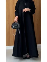 ⁦جلابية نسائية قفطان جلابية طويلة لرمضان⁩ - الصورة ⁦6⁩