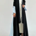 قفطان نسائي فضفاضة مفتوحة طويلة