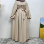 ⁦قفطان نسائي فضفاضة بأكمام طويلة للعيد⁩ - الصورة ⁦3⁩