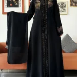 عباية نسائية شيفون مفتوحة