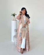 عباية نسائية فضفاضة مفتوحة طويلة