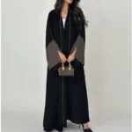 قفطان نسائي فضفاضة مفتوحة طويلة
