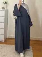 قفطان نسائي فضفاضة بأكمام طويلة